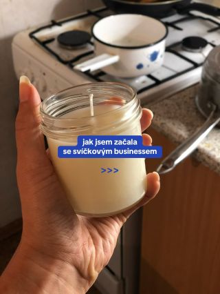 Cesta to byla dlouhá. A plná failů 😅 Díky, že pálíte ❤️ #svicky #jakko #sojovesvicky #domov #ceskaznacka #podnikani #czech...